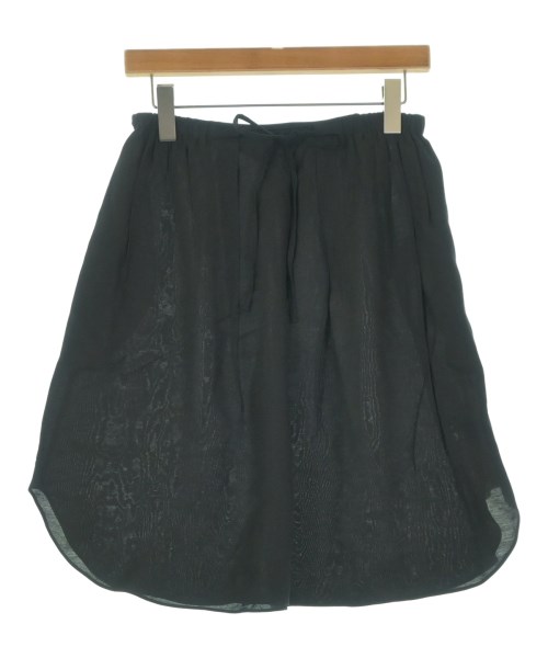 JIL SANDER NAVY(ジルサンダーネイビー)ひざ丈スカート 黒 サイズ:36(XS位)/2200651986069