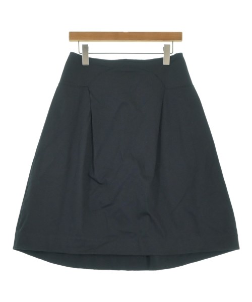 JIL SANDER NAVY(ジルサンダーネイビー)ひざ丈スカート 紺 サイズ:40(M位)/2200651986076