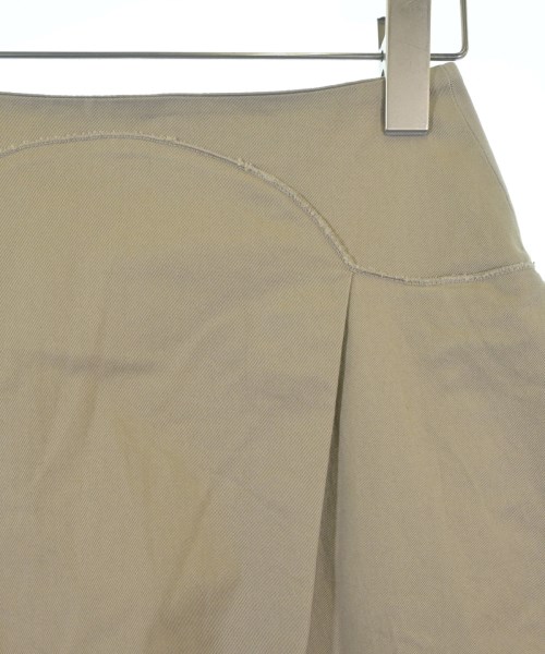 JIL SANDER NAVY（ジルサンダーネイビー）ひざ丈スカート ベージュ サイズ:34(XXS位) レディース/2200704114043