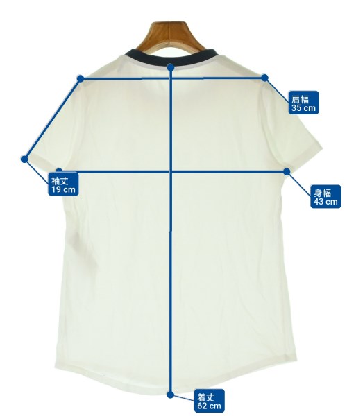 JIL SANDER NAVY（ジルサンダーネイビー）Tシャツ・カットソー 白 サイズ:M レディース/2200701236045