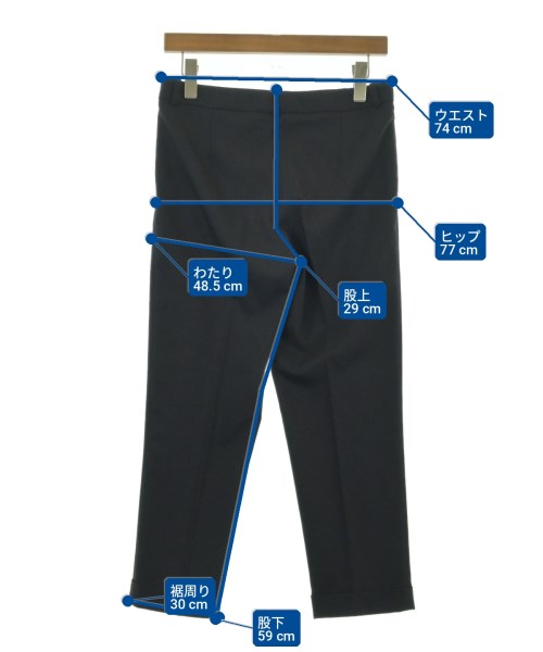 JIL SANDER NAVY（ジルサンダーネイビー）スラックス 紺 サイズ:32(XXS位) レディース/2200707595023