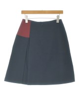 JIL SANDER NAVY（ジルサンダーネイビー）ひざ丈スカート 赤 サイズ:34(XXS位) レディース/2200665244087