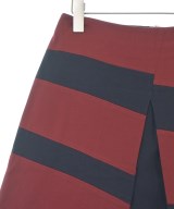 JIL SANDER NAVY（ジルサンダーネイビー）ひざ丈スカート 赤 サイズ:34(XXS位) レディース/2200665244087