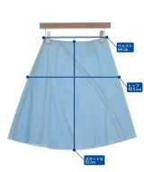 JIL SANDER NAVY（ジルサンダーネイビー）ひざ丈スカート 青 サイズ:32(XXS位) レディース/2200665244094