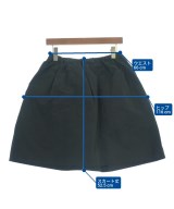 JIL SANDER NAVY（ジルサンダーネイビー）ひざ丈スカート 黒 サイズ:32(XXS位) レディース/2200665244100