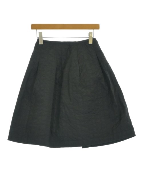 JIL SANDER NAVY（ジルサンダーネイビー）ひざ丈スカート 黒 サイズ:34(XXS位) レディース/2200667187085