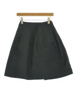 JIL SANDER NAVY（ジルサンダーネイビー）ひざ丈スカート 黒 サイズ:34(XXS位) レディース/2200667187085