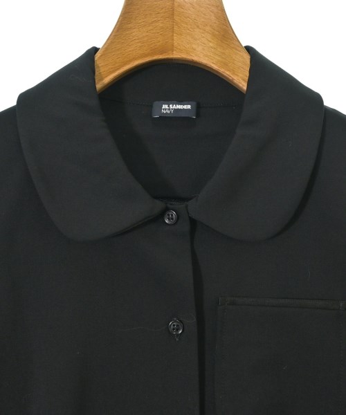 JIL SANDER NAVY（ジルサンダーネイビー）シャツワンピース 黒 サイズ:34(XS位) レディース/2200669923087