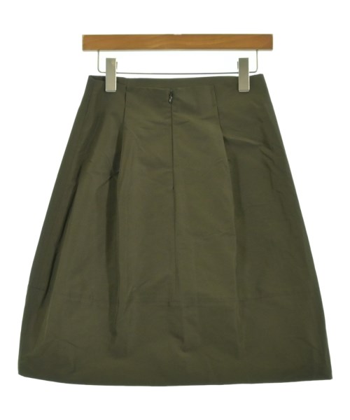 JIL SANDER NAVY（ジルサンダーネイビー）ひざ丈スカート カーキ サイズ:36(XS位) レディース/2200725200015