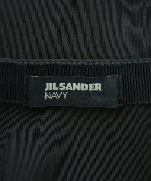 JIL SANDER NAVY（ジルサンダーネイビー）ひざ丈スカート 黒 サイズ:32(XXS位) レディース/2200725200022