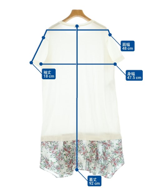 JIL SANDER NAVY（ジルサンダーネイビー）ワンピース 白 サイズ:L レディース/2200724844104