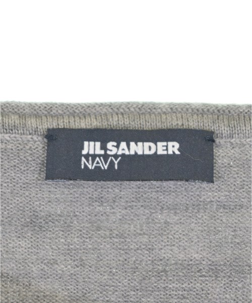 JIL SANDER NAVY（ジルサンダーネイビー）ニット・セーター グレー サイズ:S レディース/2200723822462