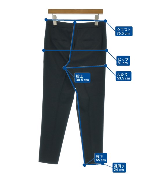 JIL SANDER NAVY（ジルサンダーネイビー）スラックス 紺 サイズ:34(XXS位) レディース/2200687684038