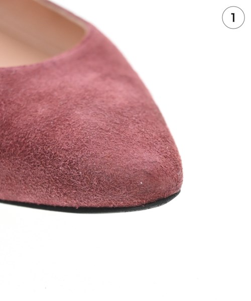 JIL SANDER NAVY（ジルサンダーネイビー）パンプス 赤 サイズ:EU37(23.5cm位) レディース/2200688276096