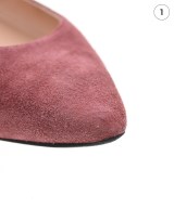 JIL SANDER NAVY（ジルサンダーネイビー）パンプス 赤 サイズ:EU37(23.5cm位) レディース/2200688276096