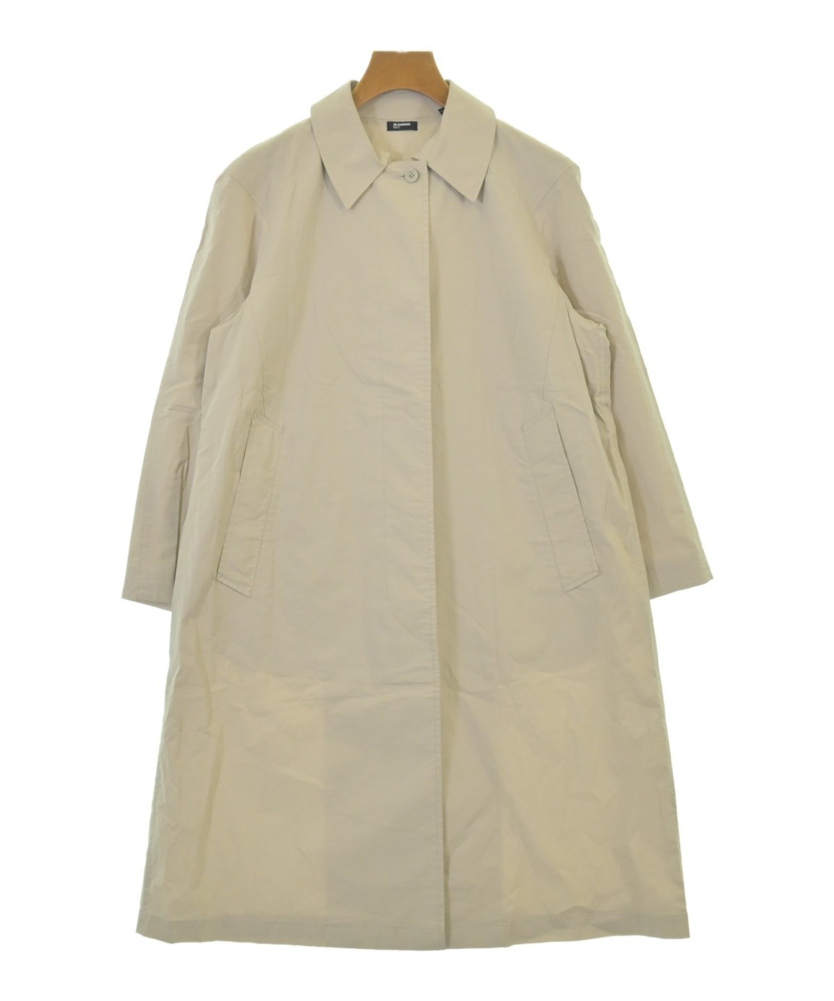 JIL SANDER NAVY（ジルサンダーネイビー）ステンカラーコート ベージュ