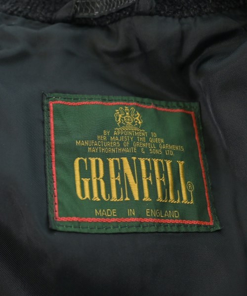 GRENFELL（グレンフェル）ピーコート 黒 サイズ:34(S位) メンズ/2200641522048