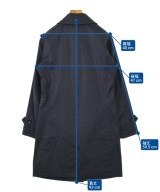 GRENFELL（グレンフェル）ステンカラーコート 紺 サイズ:34(S位) メンズ/2200620063036