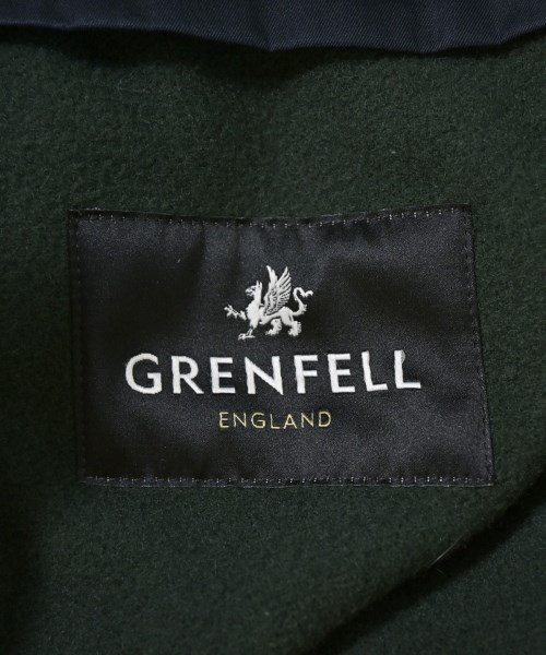 GRENFELL（グレンフェル）ステンカラーコート 黒 サイズ:34(S位) メンズ/2200725323110