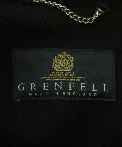 GRENFELL（グレンフェル）ダッフルコート 黒 サイズ:34(XXS位) レディース/2200692474068