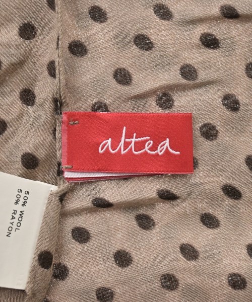 Altea（アルテア）ストール 茶 サイズ:- レディース/2200633868079