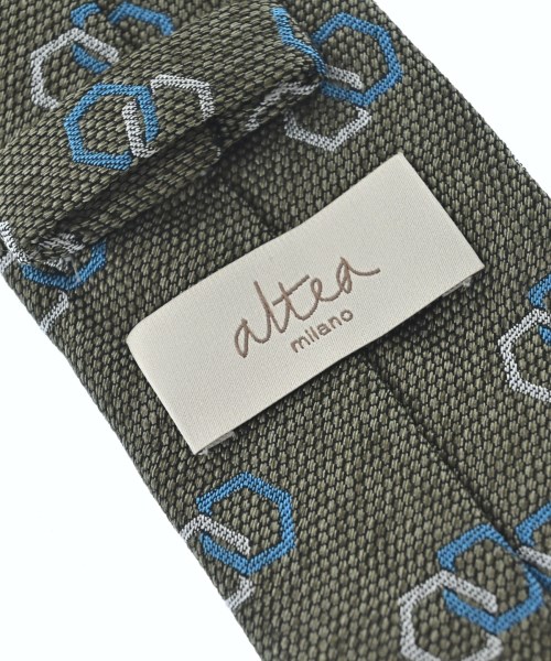 Altea（アルテア）ネクタイ カーキ サイズ:- メンズ/2200672897078