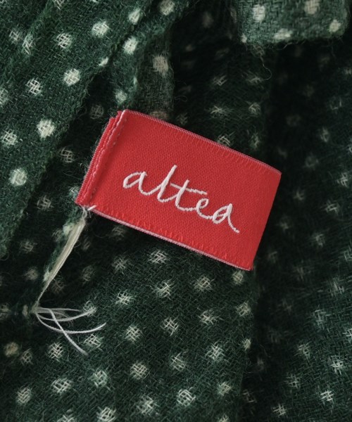 Altea（アルテア）マフラー 緑 サイズ:- レディース/2200696902154