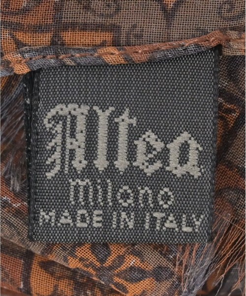 Altea（アルテア）バンダナ・スカーフ 茶 サイズ:- レディース/2200646962092