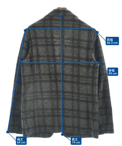 Altea（アルテア）テーラードジャケット グレー サイズ:L メンズ/2200662645078