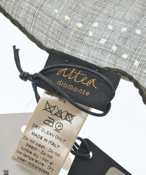 Altea（アルテア）バンダナ・スカーフ カーキ サイズ:- レディース/2200662056201