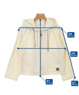 MORABITO（モラビト）パーカー 白 サイズ:38(S位) レディース/2200622363196