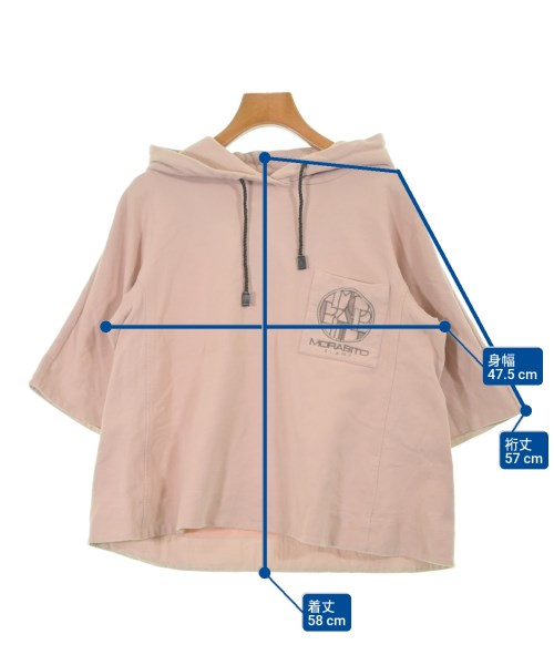 MORABITO（モラビト）パーカー ピンク サイズ:38(S位) レディース/2200622363240