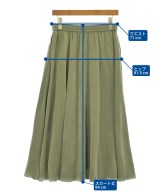 MORABITO（モラビト）ロング・マキシ丈スカート カーキ サイズ:38(S位) レディース/2200611177094