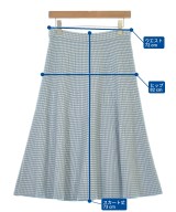 MORABITO（モラビト）ロング・マキシ丈スカート 青 サイズ:40(M位) レディース/2200605585089