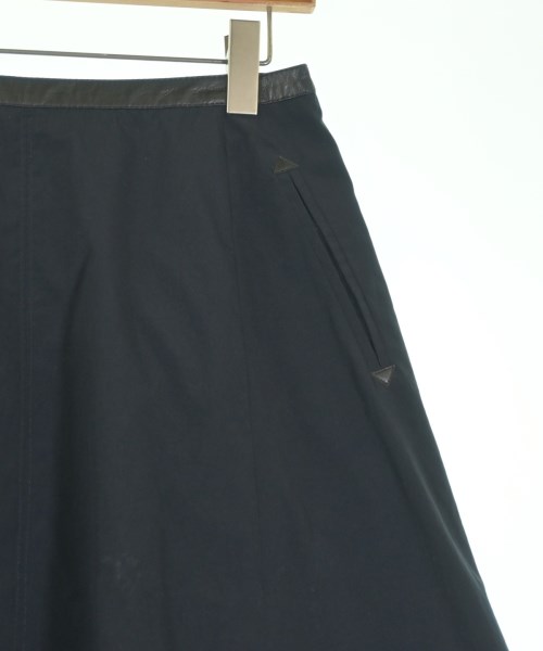 MORABITO（モラビト）ひざ丈スカート 紺 サイズ:40(M位) レディース/2200639075044
