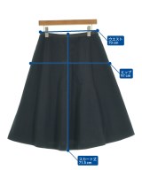 MORABITO（モラビト）ひざ丈スカート 紺 サイズ:40(M位) レディース/2200639075044