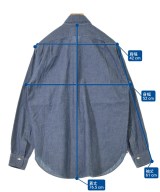 SOUTHWICK（サウスウィック）カジュアルシャツ 青 サイズ:S メンズ/2200620164030