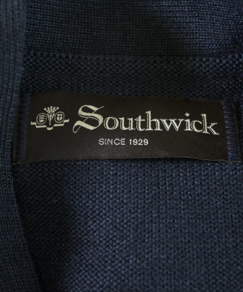 SOUTHWICK（サウスウィック）カーディガン 紺 サイズ:M メンズ/2200695834159