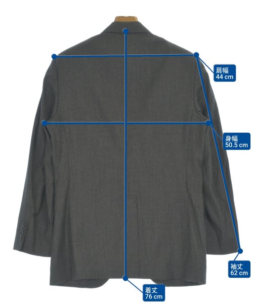 SOUTHWICK（サウスウィック）カジュアルジャケット グレー サイズ:38(L位) メンズ/2200659400857