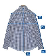 SOUTHWICK（サウスウィック）カジュアルシャツ 紺 サイズ:15(S位) メンズ/2200647957059