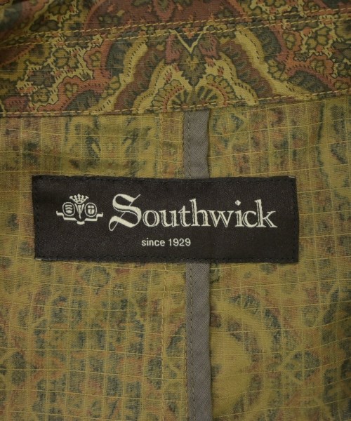 SOUTHWICK（サウスウィック）カジュアルジャケット 茶 サイズ:M メンズ/2200683231014
