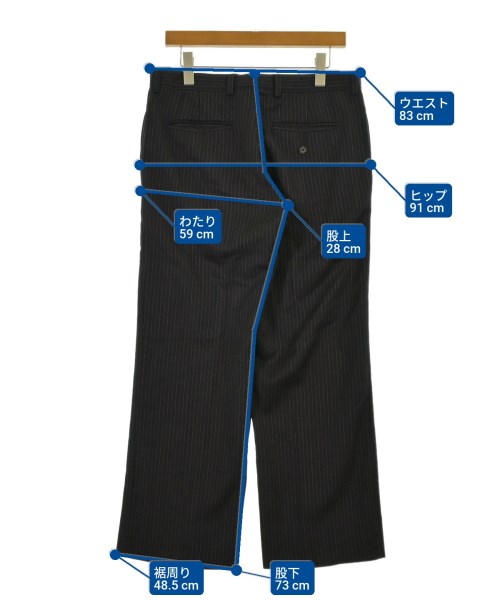 EQUIPAGE（エキパージュ）スラックス 紺 サイズ:48(L位) メンズ/2200641842139