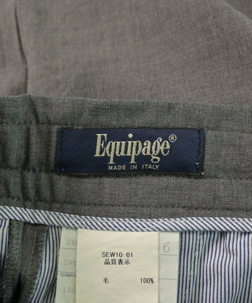 EQUIPAGE（エキパージュ）スラックス グレー サイズ:46(M位) メンズ/2200641842146