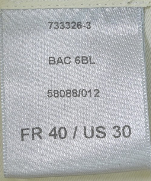 BERNARD ZINS（ベルナールザンス）スラックス ベージュ サイズ:40(M位) メンズ/2200633854027