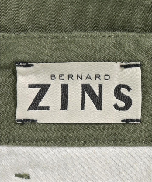 BERNARD ZINS（ベルナールザンス）カーゴパンツ カーキ サイズ:40(S位) メンズ/2200610137136