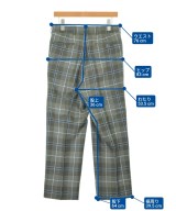 BERNARD ZINS（ベルナールザンス）スラックス カーキ サイズ:28(S位) メンズ/2200656858071