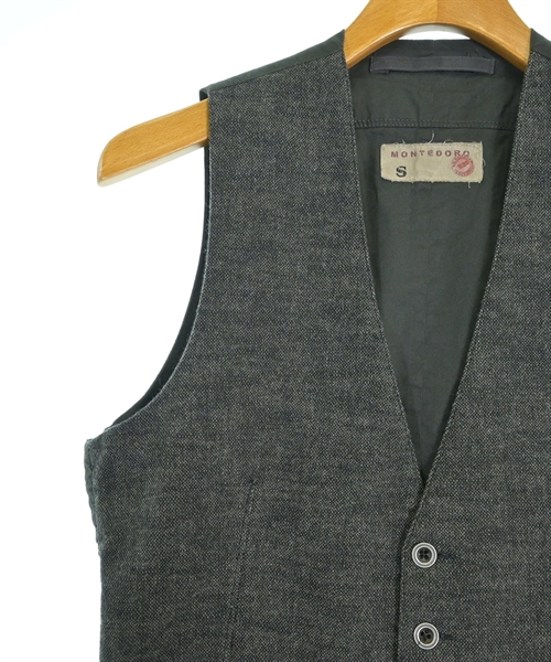 MONTEDORO（モンテドーロ）ドレスシャツ グレー サイズ:S メンズ/2200637491310