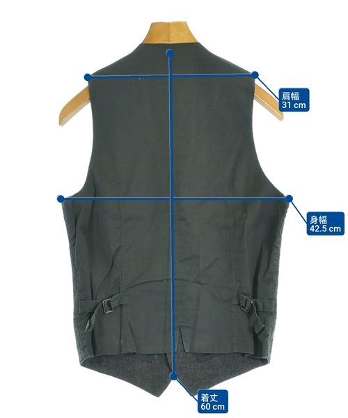 MONTEDORO（モンテドーロ）ドレスシャツ グレー サイズ:S メンズ/2200637491310