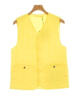 MONTEDORO（モンテドーロ）ダウンジャケット/ダウンベスト 黄 サイズ:46(M位) メンズ/2200640082031