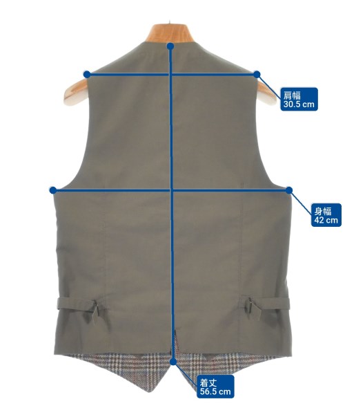 MONTEDORO（モンテドーロ）カジュアルシャツ 茶 サイズ:XS メンズ/2200619761073